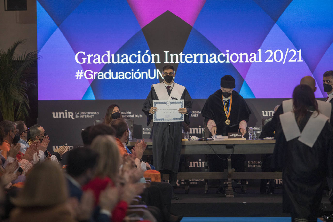 Fotos: Las imágenes de la graduación de la UNIR