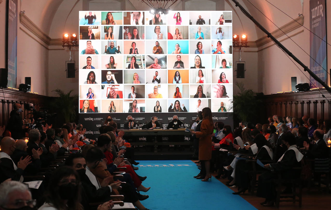 Fotos: Las imágenes de la graduación de la UNIR