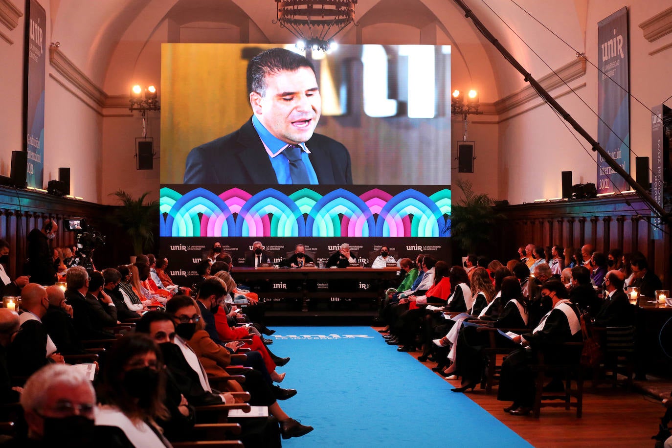 Fotos: Las imágenes de la graduación de la UNIR