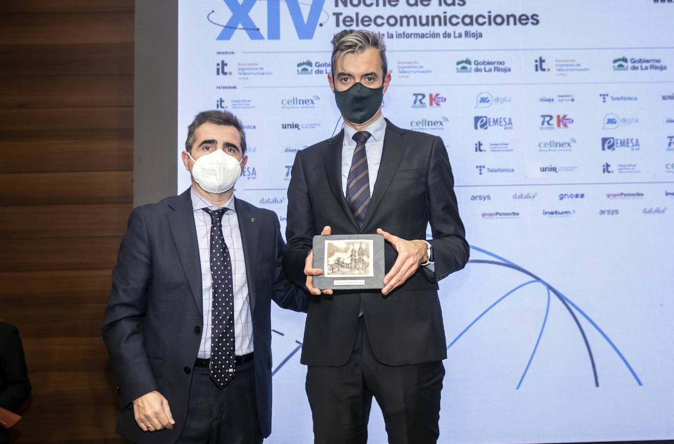 La Asociación de Ingenieros de Telecomunicaciones de La Rioja celebró su gran gala anual.