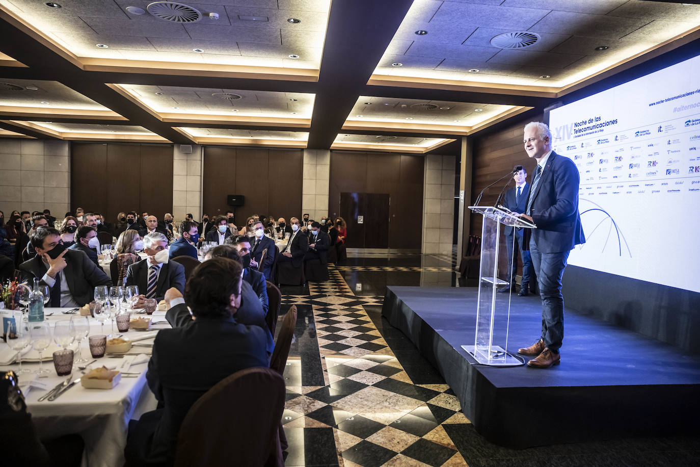 La Asociación de Ingenieros de Telecomunicaciones de La Rioja celebró su gran gala anual.