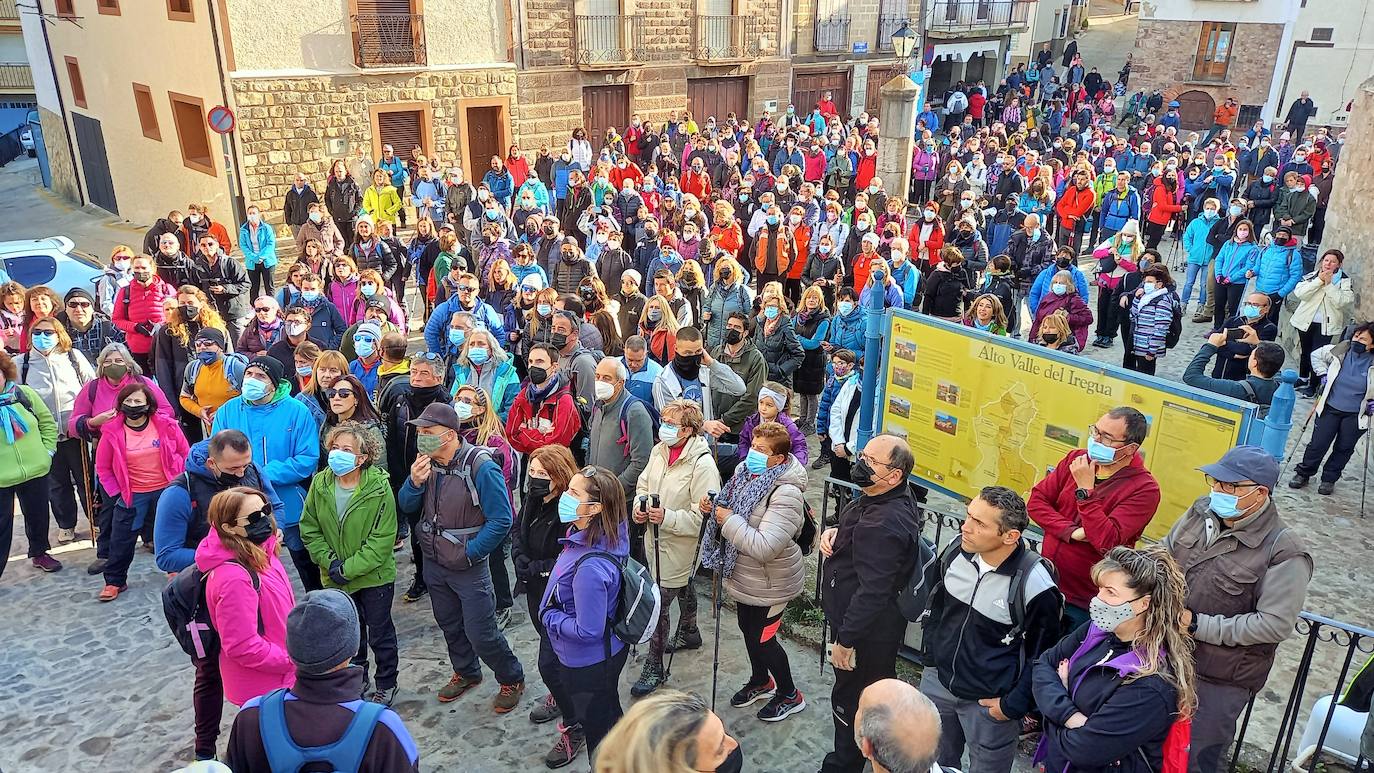 El paseo por Nieva de Cameros tiene carácter benéfico