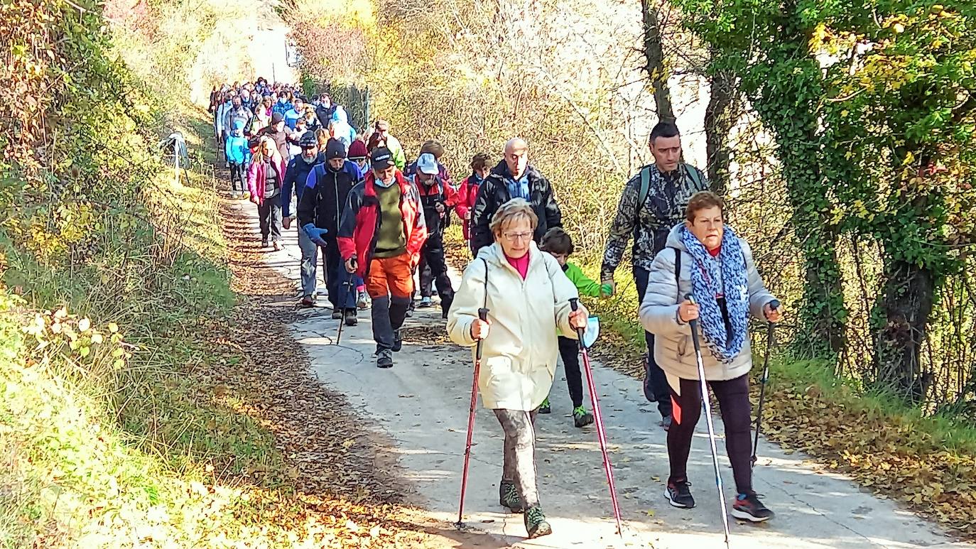 El paseo por Nieva de Cameros tiene carácter benéfico