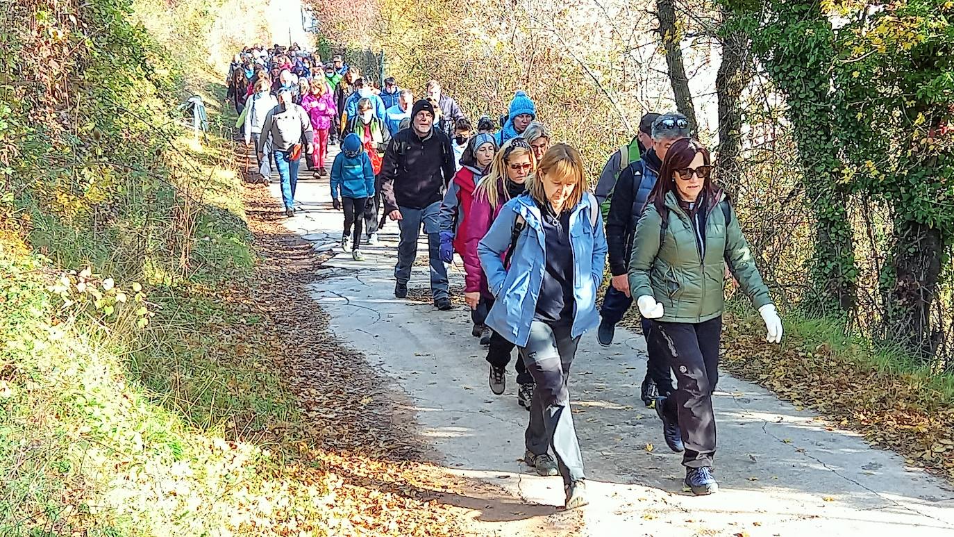 El paseo por Nieva de Cameros tiene carácter benéfico