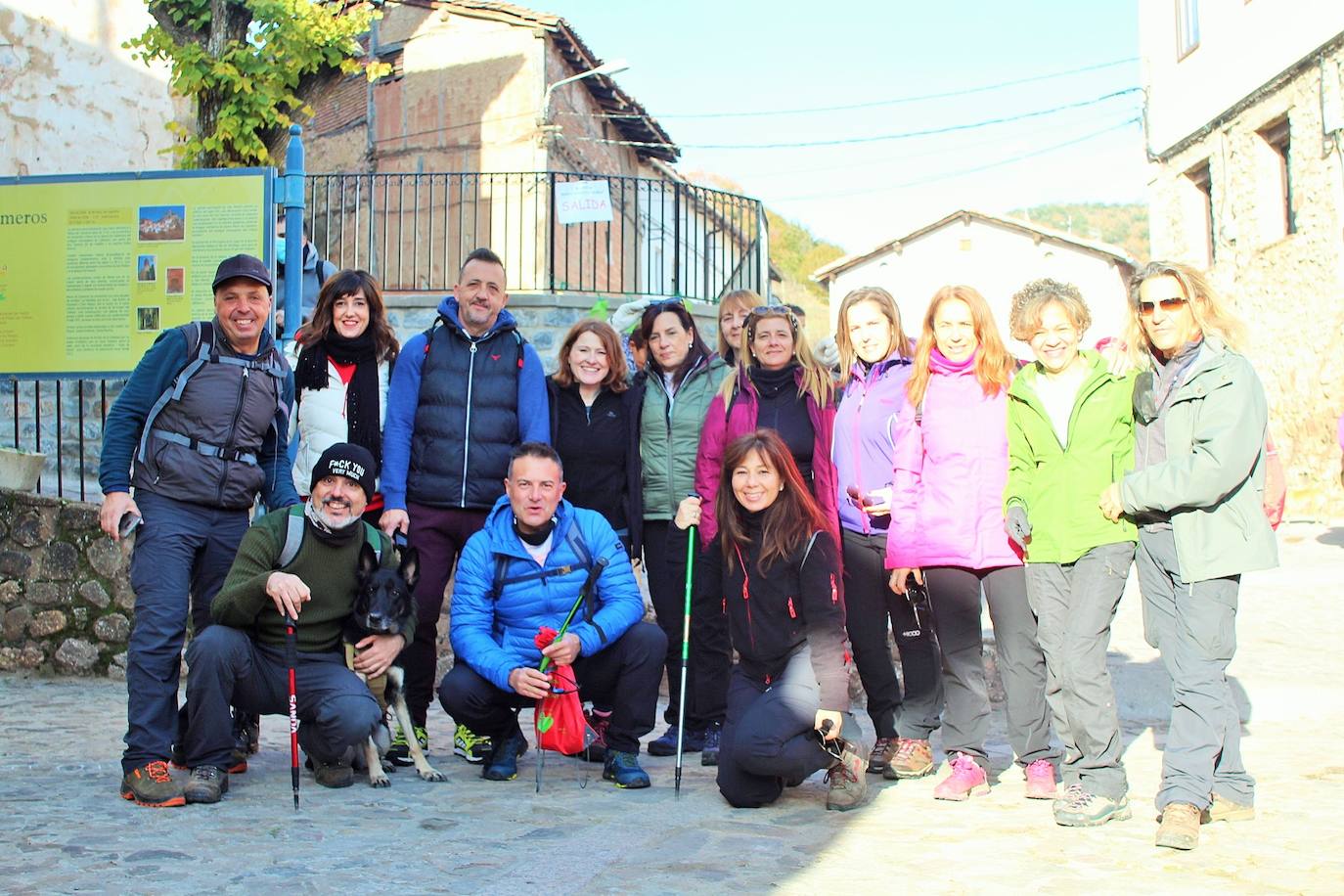 El paseo por Nieva de Cameros tiene carácter benéfico