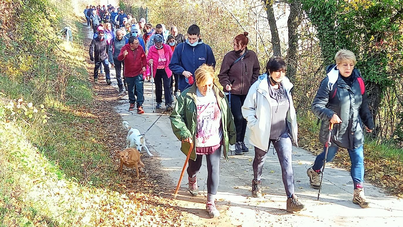 El paseo por Nieva de Cameros tiene carácter benéfico