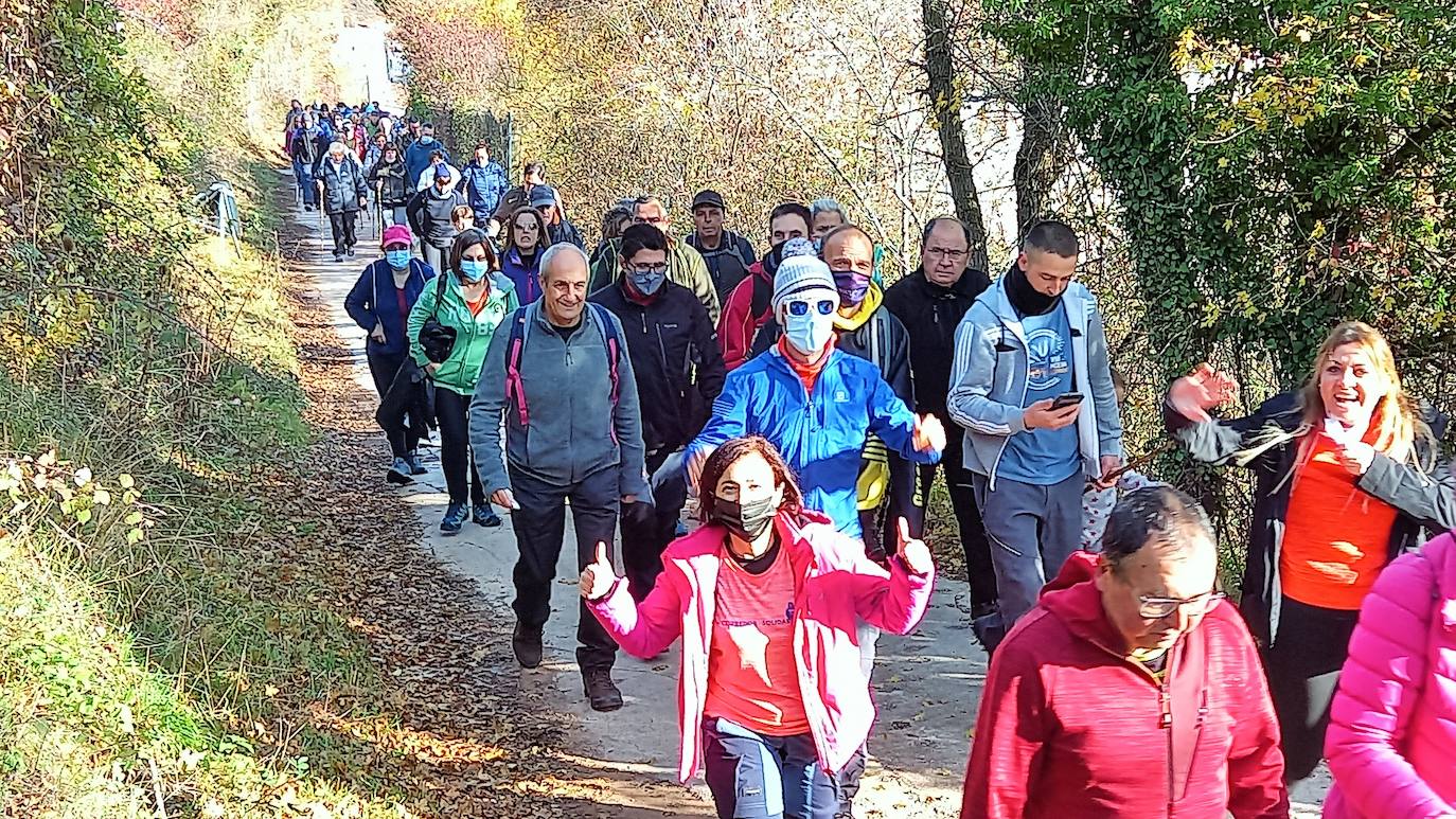 El paseo por Nieva de Cameros tiene carácter benéfico