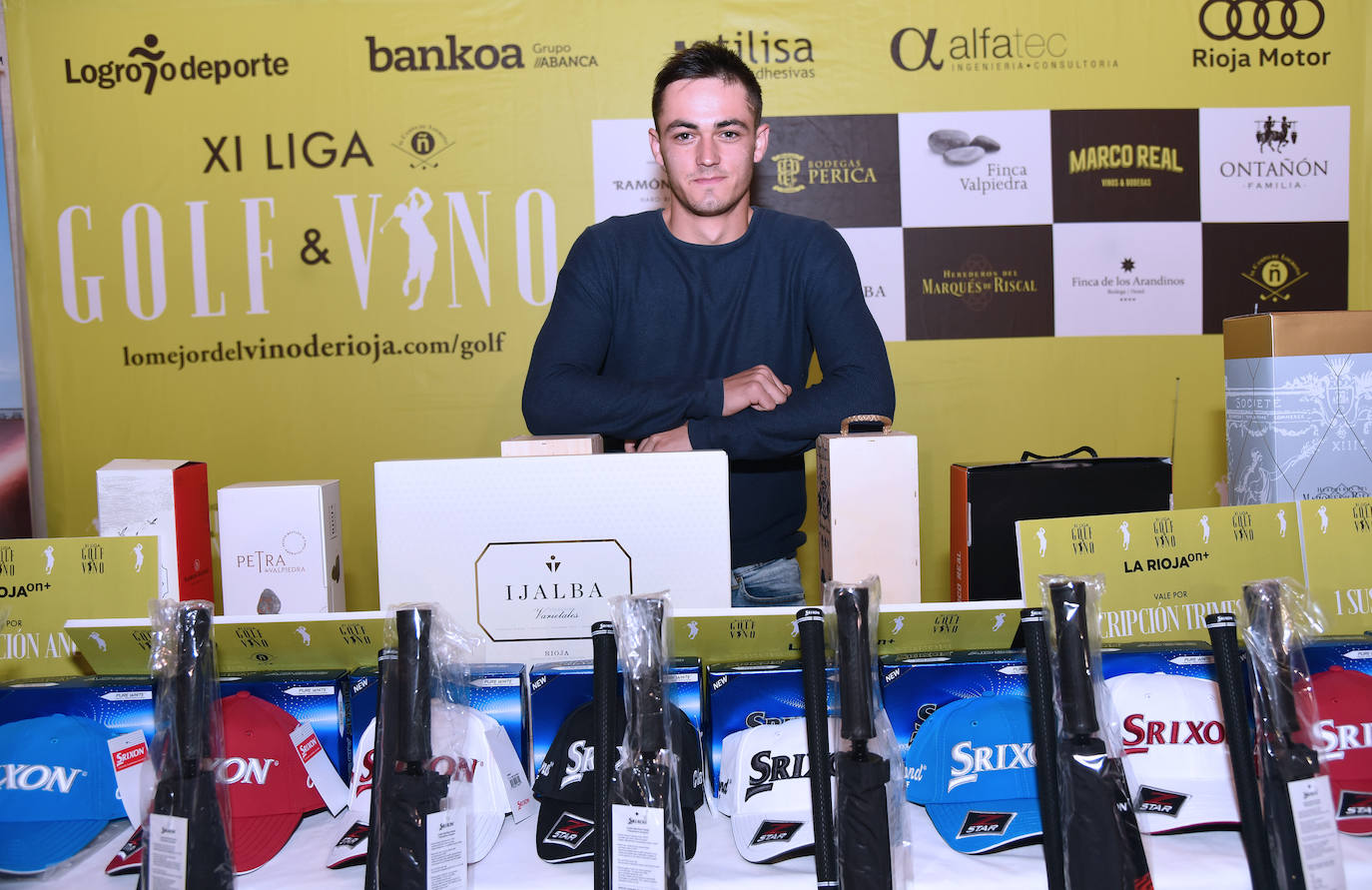 Jon Ander Gurrutxaga, el campeón de la XI Liga de Golf y Vino 