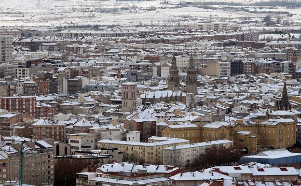 Logroño activará este fin de semana el Plan de Nevadas