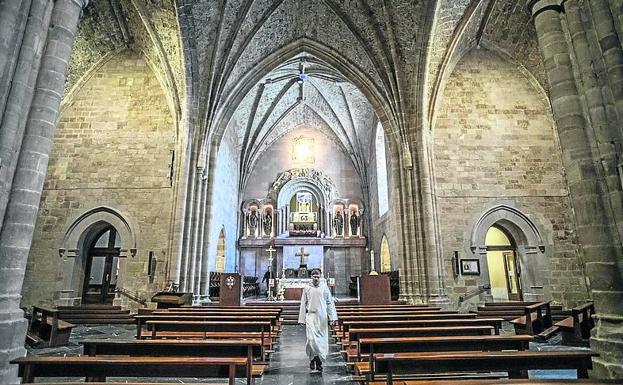 Iglesia del monasterio de Valvanera.