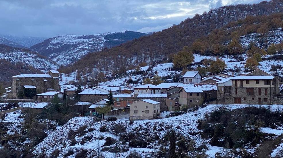 La nieve cubre La Rioja 