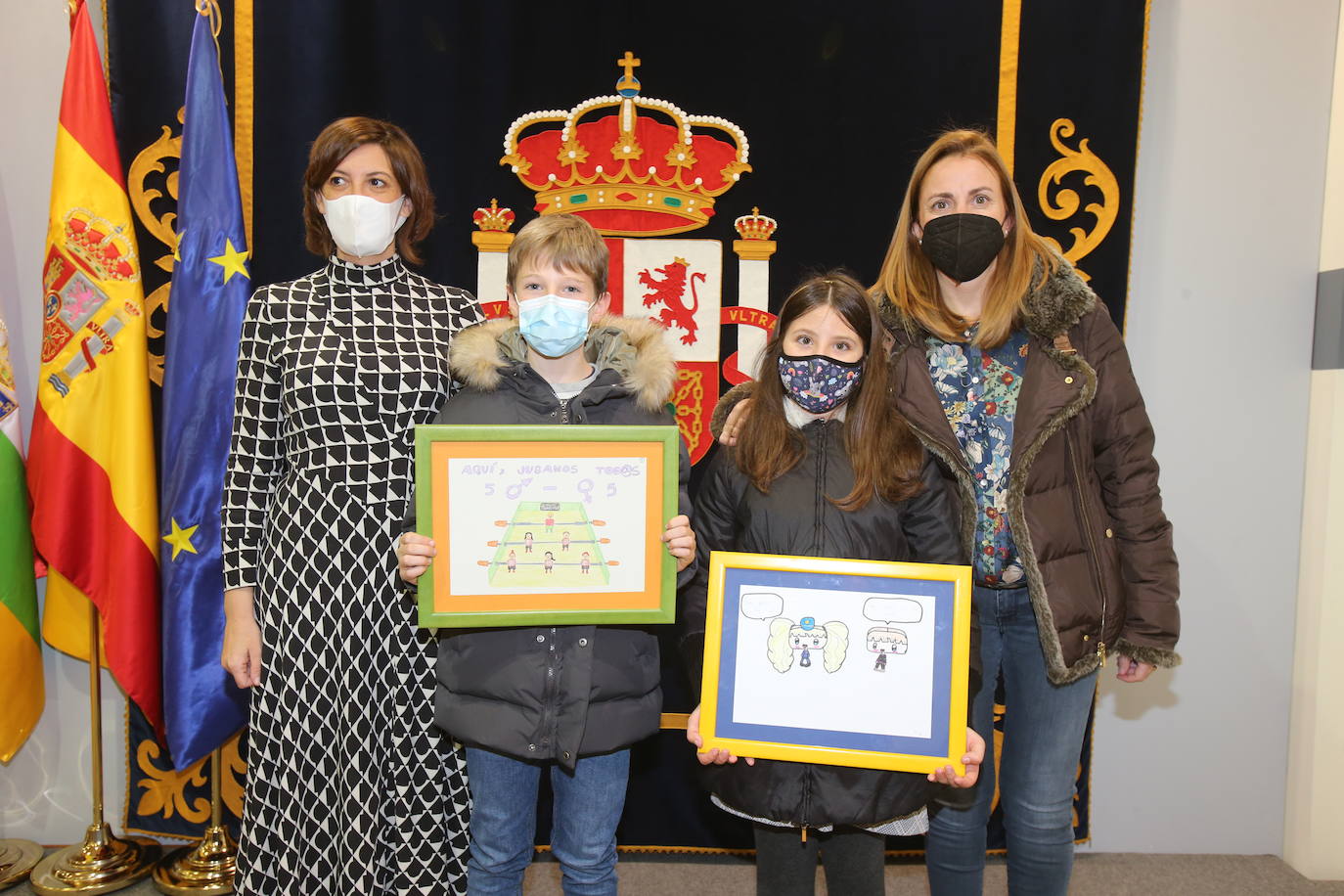 Fotos: Entrega de premios del certamen de Pintura por la Igualdad de Género