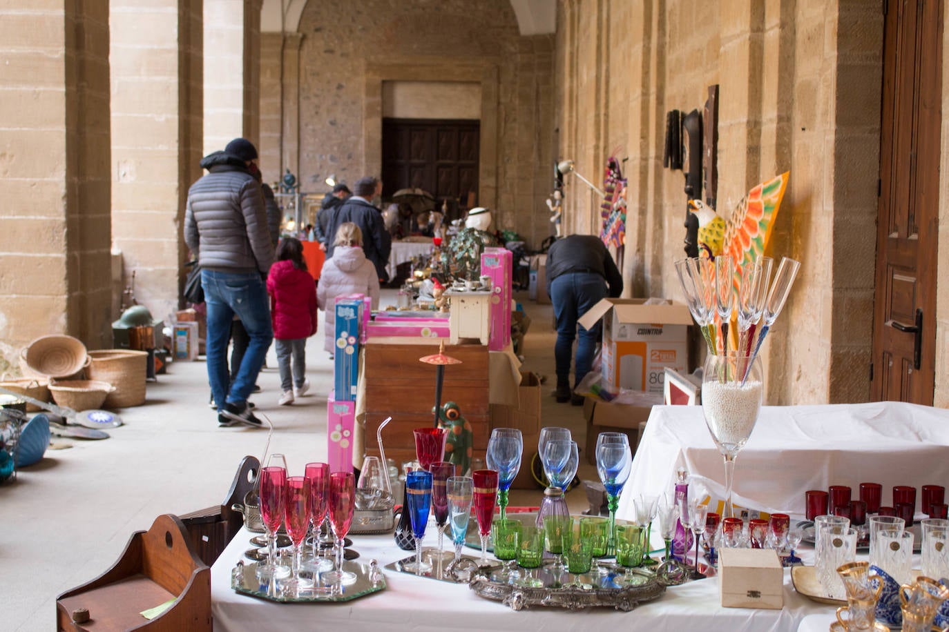 Primera jornada de las tradicionales ferias de Santo Domingo de la Calzada.