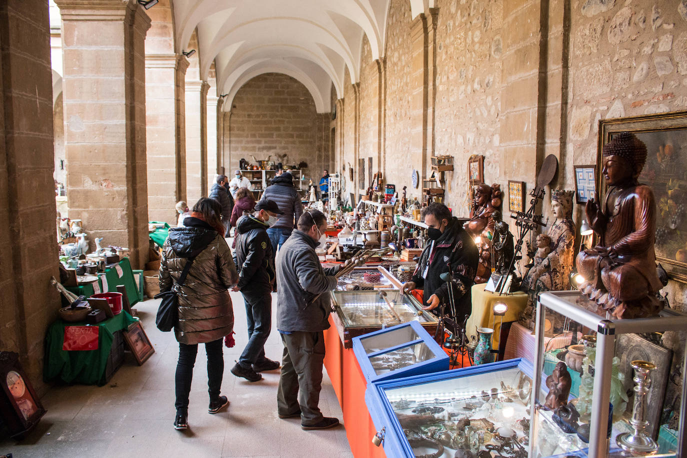 Primera jornada de las tradicionales ferias de Santo Domingo de la Calzada.