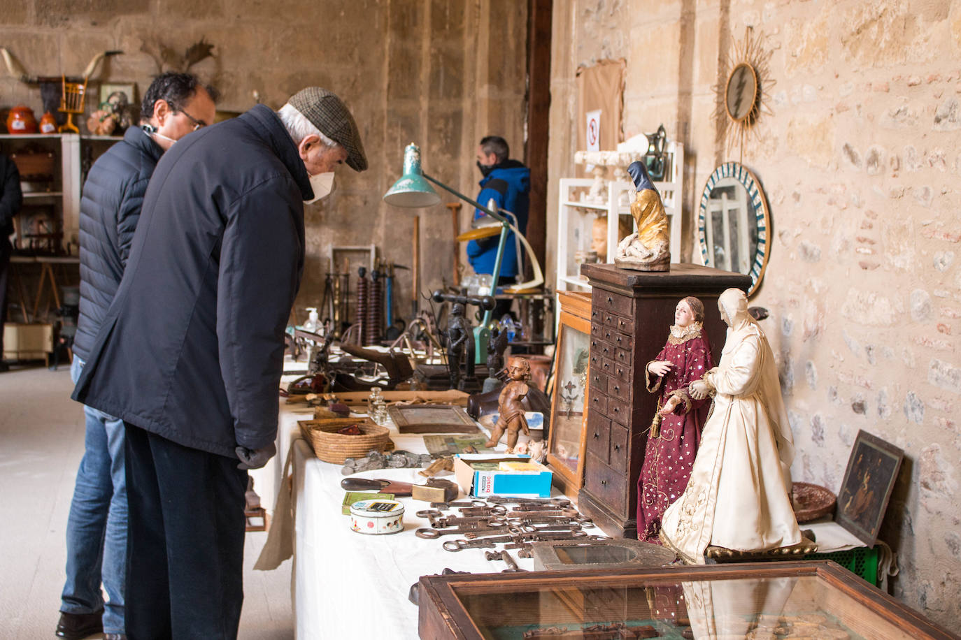 Primera jornada de las tradicionales ferias de Santo Domingo de la Calzada.