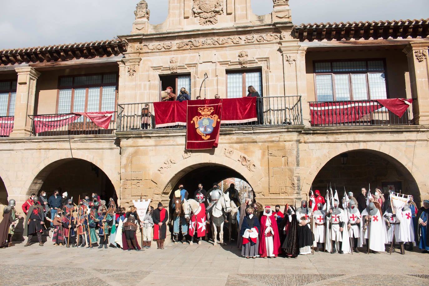 Primera jornada de las tradicionales ferias de Santo Domingo de la Calzada.