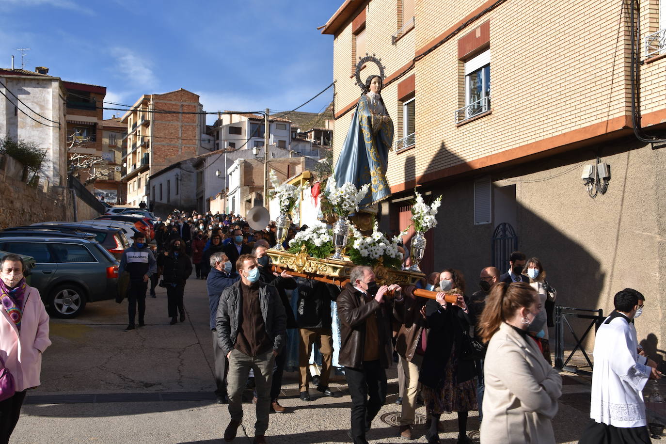 Fotos: La Inmaculada recorre las calles de Cervera