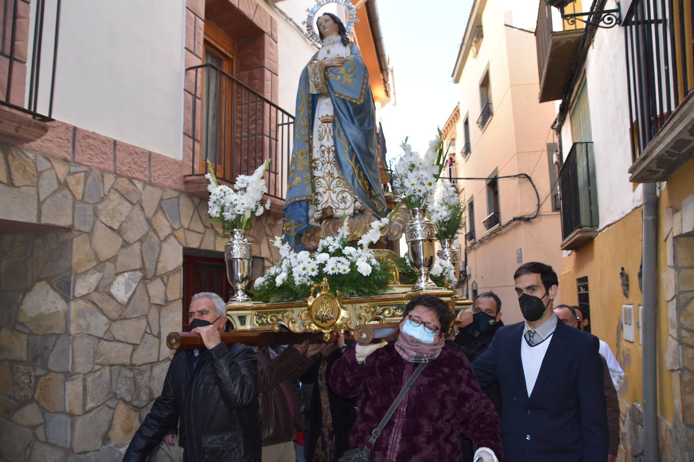 Fotos: La Inmaculada recorre las calles de Cervera
