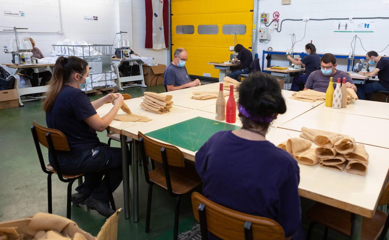 Centro ocupacional de Asprodema. 