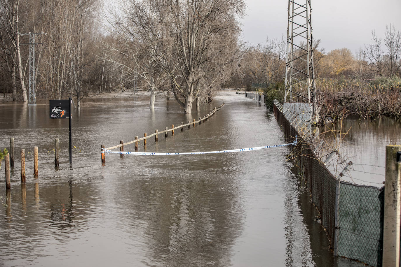 Fotos: Las espectaculares imágenes del río en Logroño