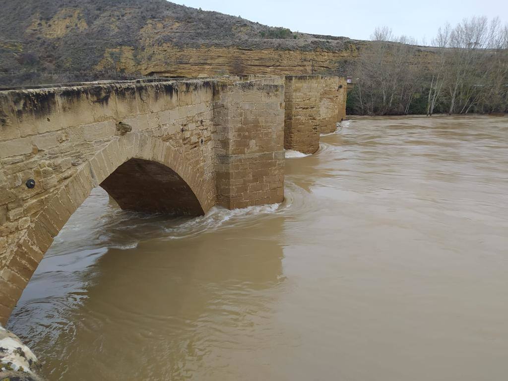 El Ebro a su paso por Briñas