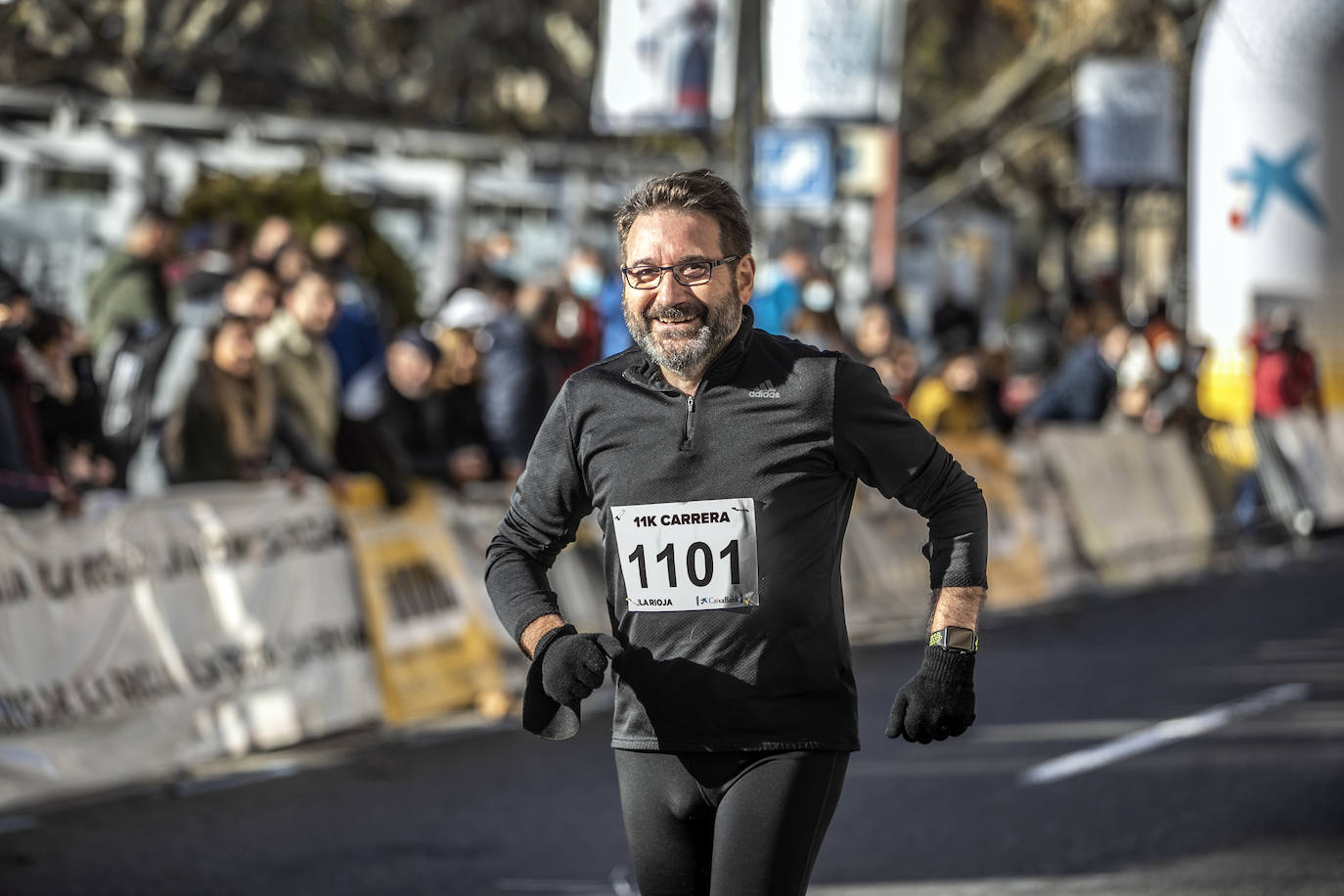 Fotos: La llegada a la meta en la Media Maratón de La Rioja