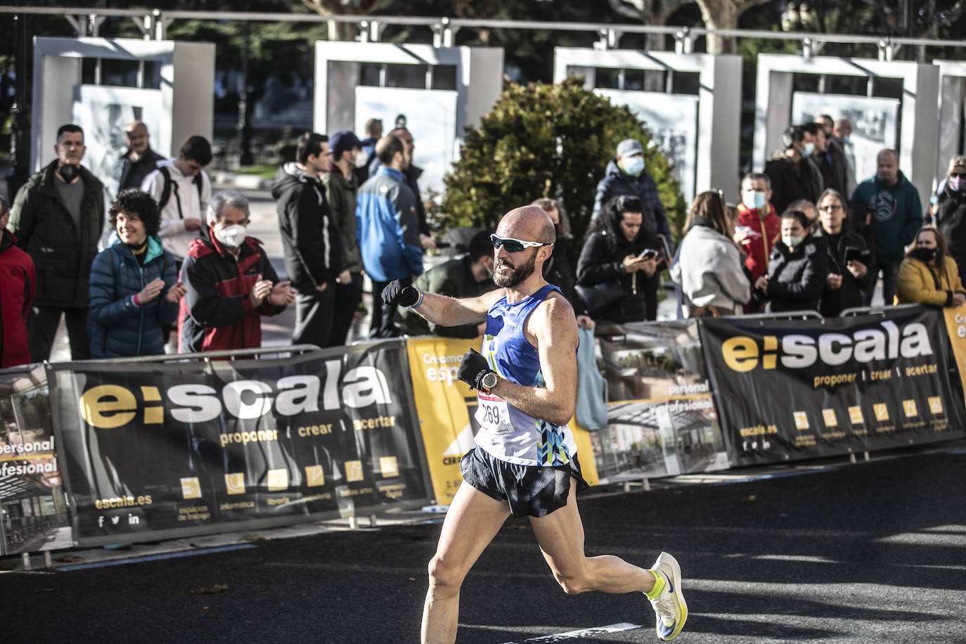 Fotos: La llegada a la meta en la Media Maratón de La Rioja