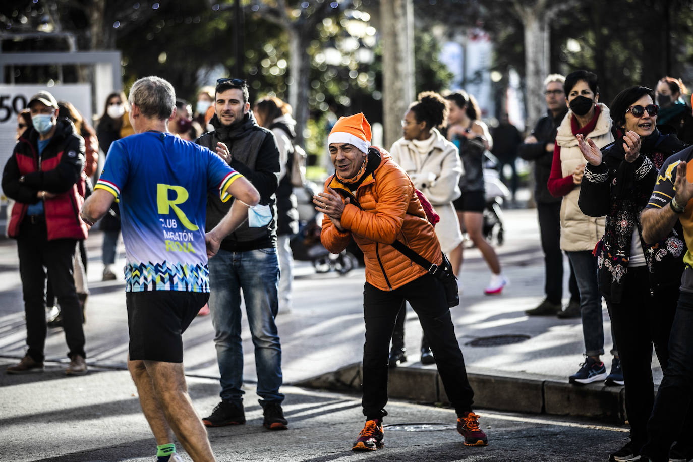 Fotos: La llegada a la meta en la Media Maratón de La Rioja