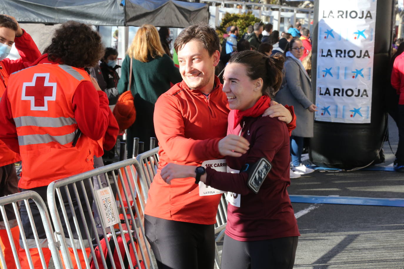 Fotos: La llegada a la meta en la Media Maratón de La Rioja