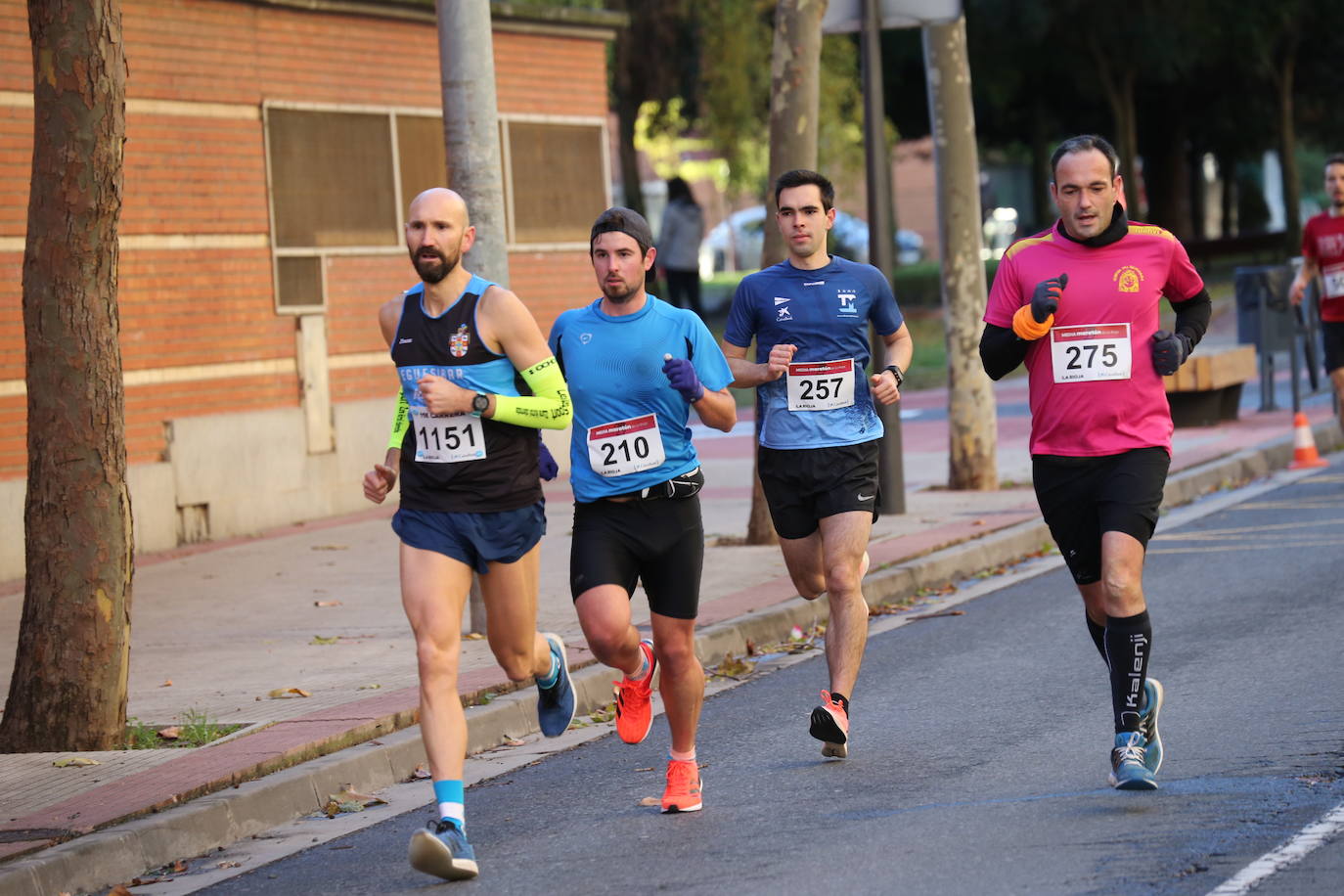 Fotos: La salida de la Media Maratón de La Rioja