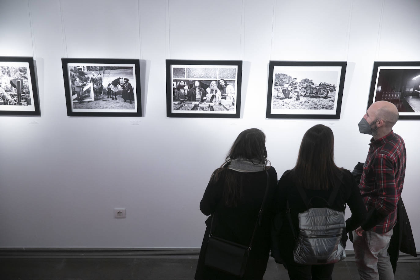 Actual ofrece una exposición del actor en la que retrata a sus compañeros de rodaje en cine y televisión