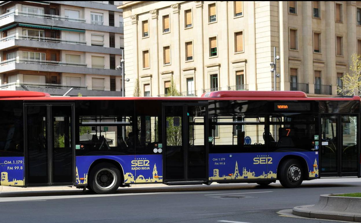 El autobús urbano de Logroño no funcionará 25 de diciembre y 1 de enero