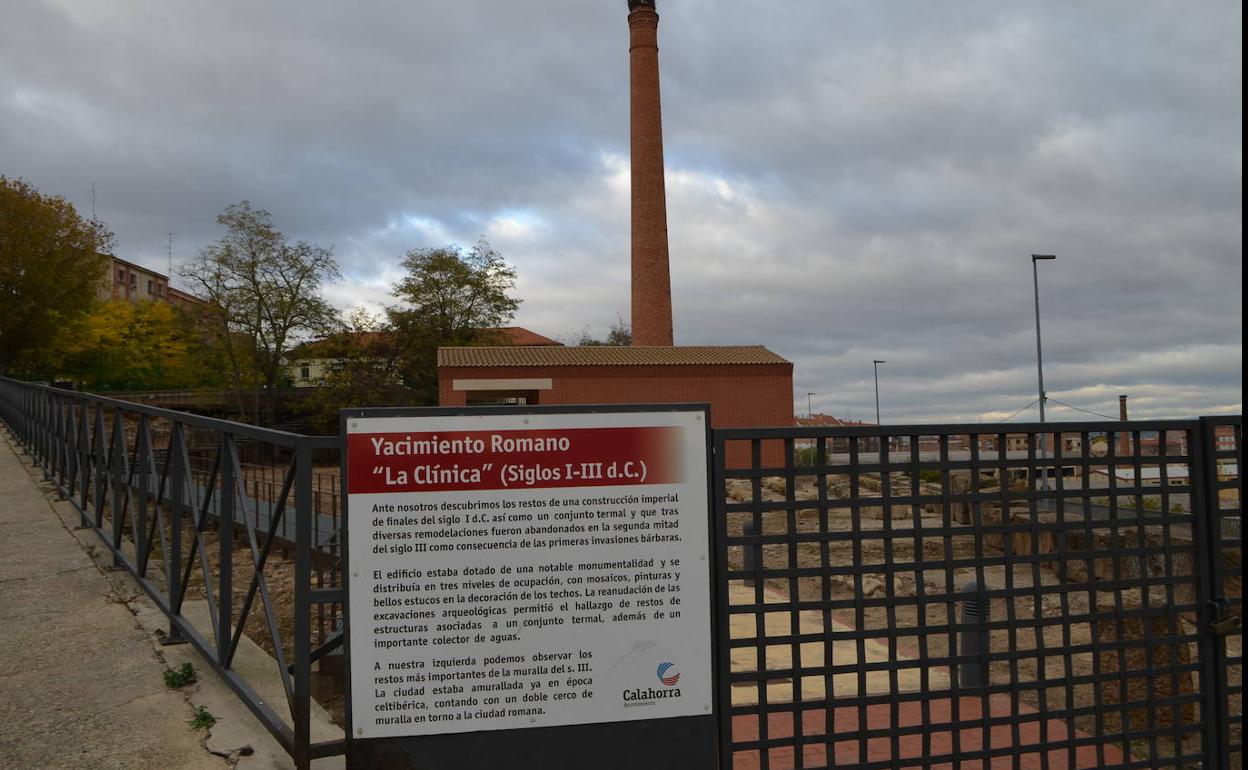 El yacimiento de la Clínica de Calahorra recibirá 67.521 euros en inversiones