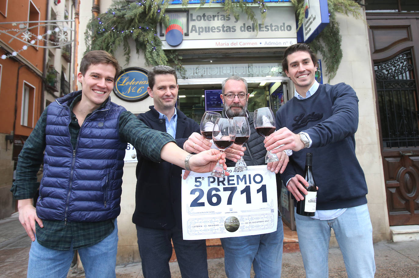 Fotos: Las imágenes de la Lotería en La Rioja