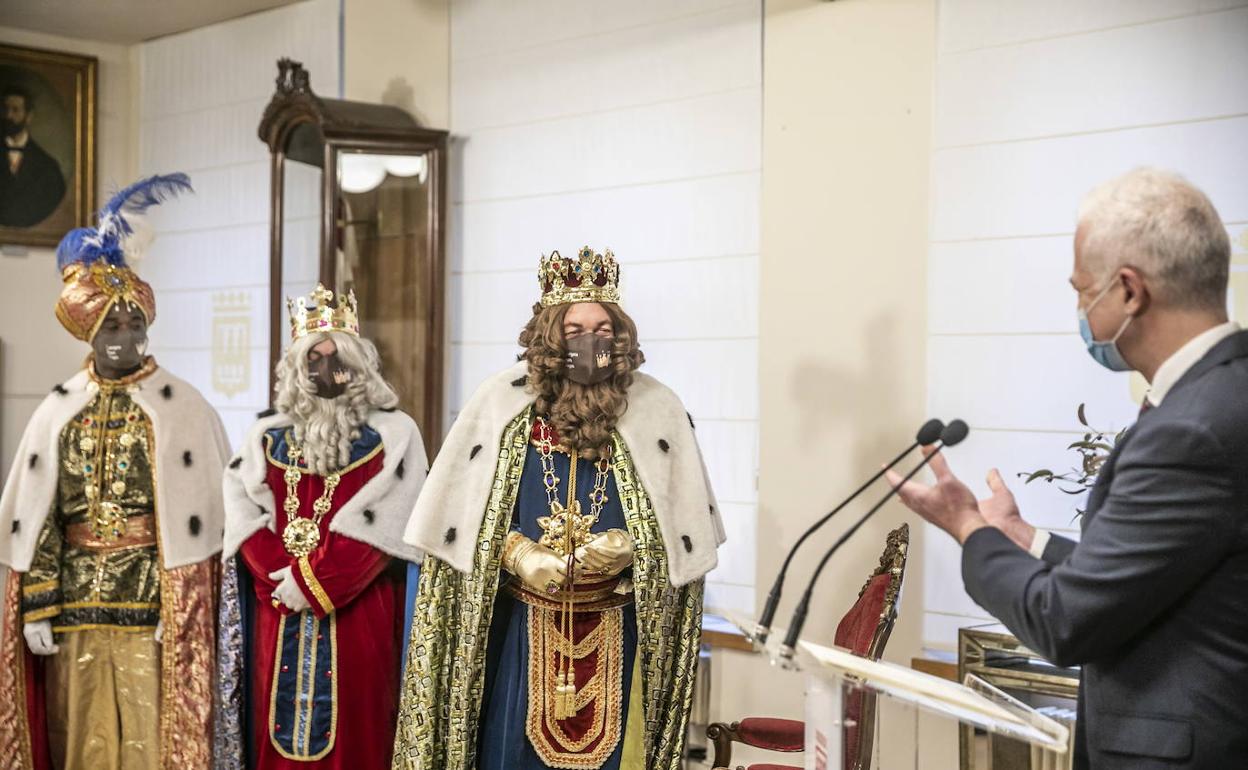 Recepción real en el Ayuntamiento el año pasado.