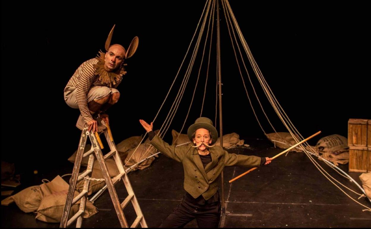 Imagen de la obra de teatro infantil 'Pinocchio: una historia delirante'.