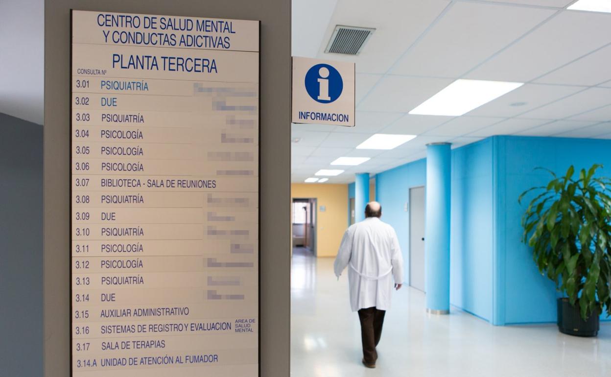 Zona de Salud Mental y atención de las conductas adictivas en el centro de salud Espartero de Logroño. 