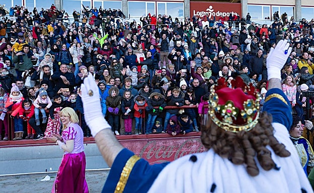 Los Reyes Magos aterrizarán en unas Gaunas con un aforo reducido a 12.000 personas