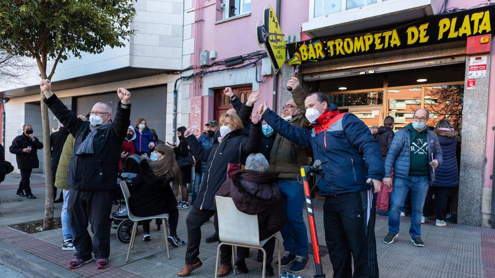 Así celebran El Niño en el bar La Trompeta de Plata 