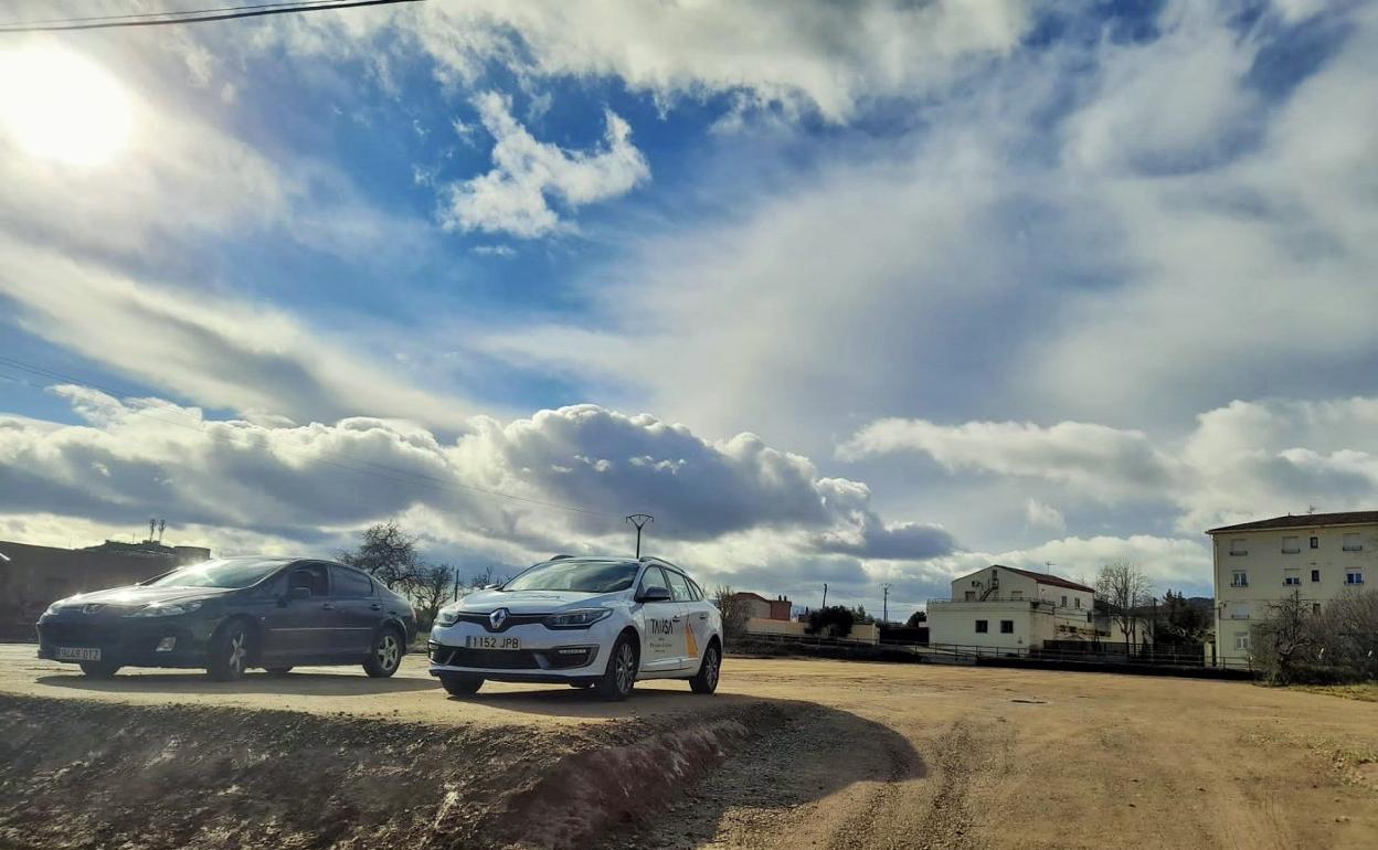 Nuevo aparcamiento en Lardero