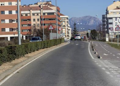 Imagen secundaria 1 - Cs critica el «mal estado» del vial que conecta Los Lirios y La Estrella