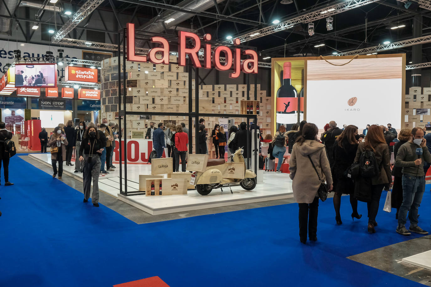 Fotos: La Rioja inaugura su stand en la feria de turismo FITUR