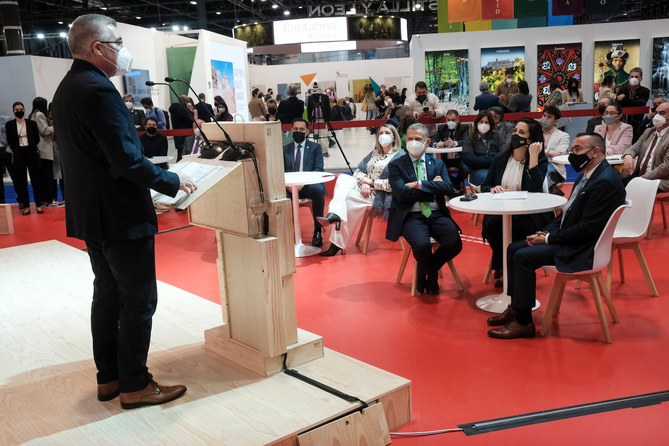 Fotos: La Rioja inaugura su stand en la feria de turismo FITUR