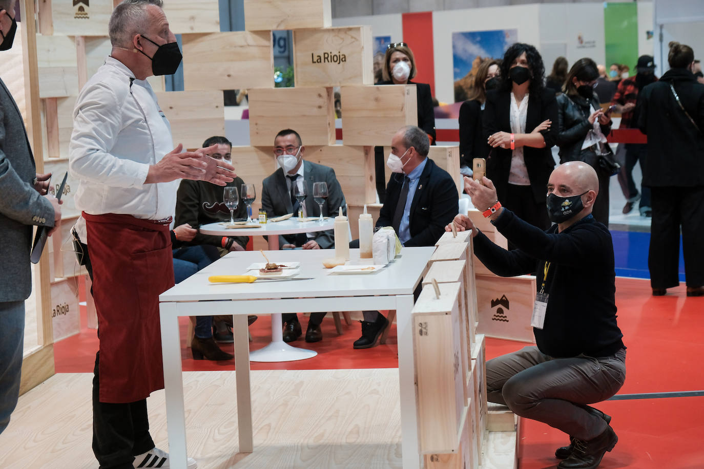 Fotos: La Rioja destaca en Fitur el producto de la tierra, ensalza el origen y los elementos que diferencian a la región