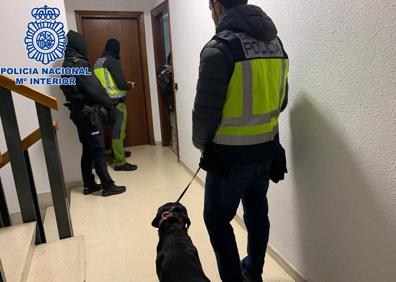 Imagen secundaria 1 - Detenido un hombre y desmantelado un punto de droga en Logroño