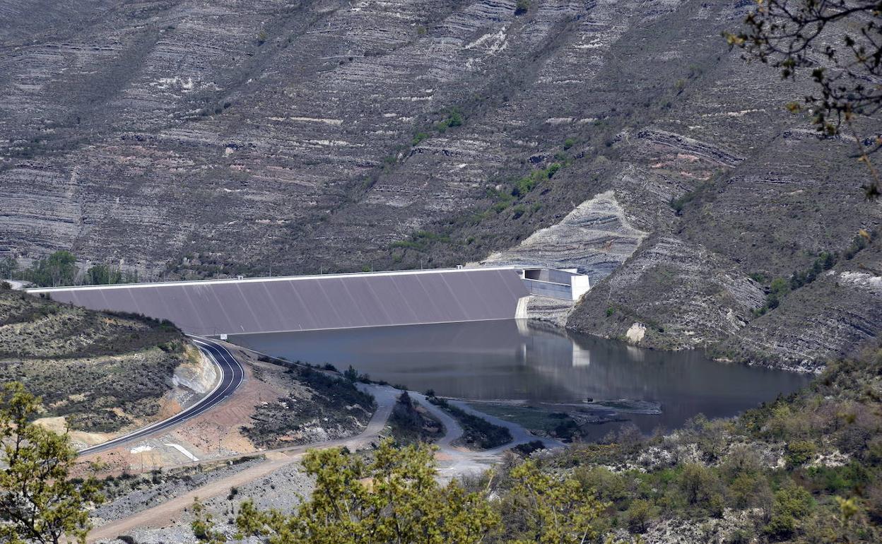 La presa de Soto-Terroba, en una imagen de archivo. 
