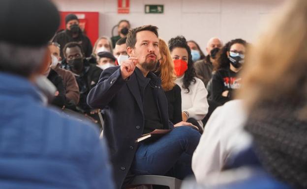 El exfundador y exsecretario general de Podemos, Pablo Iglesias 