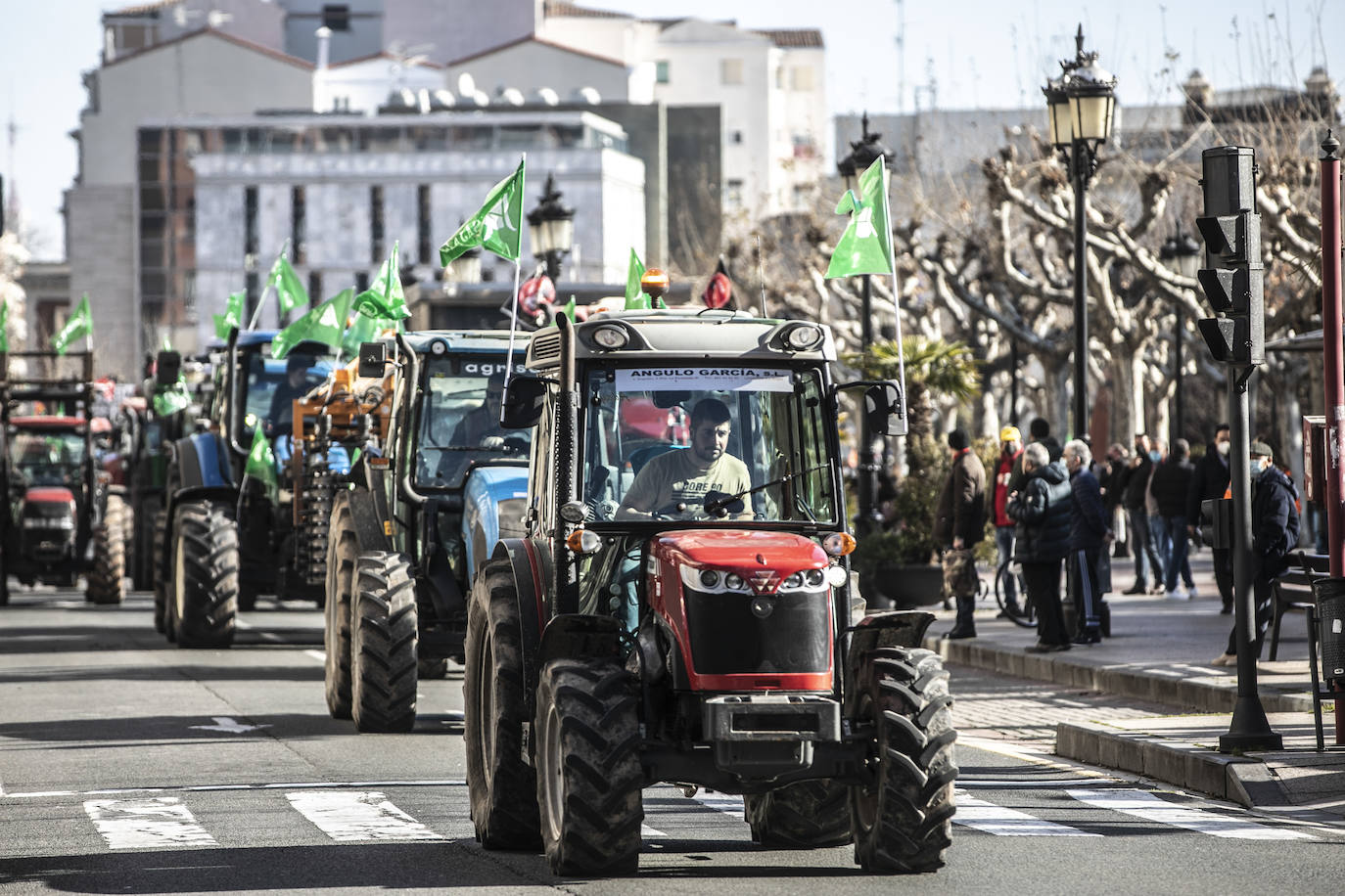 Fotos: El campo riojano se manifiesta en Logroño