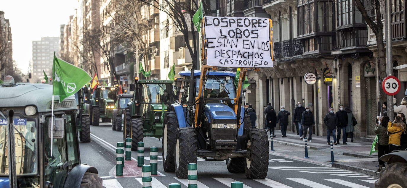 Fotos: El campo riojano se manifiesta en Logroño