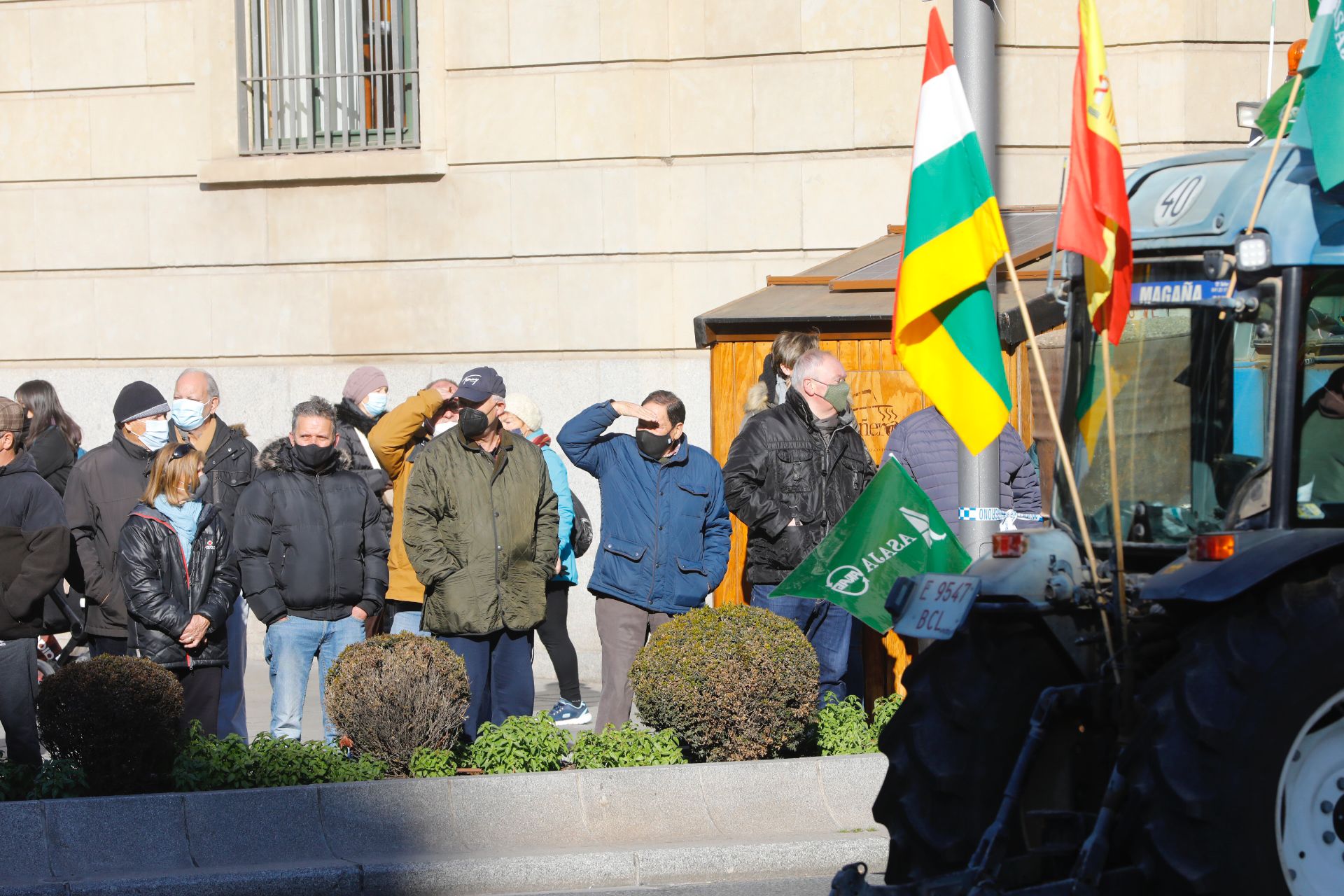 Fotos: La manifestación, a su paso por el centro de Logroño